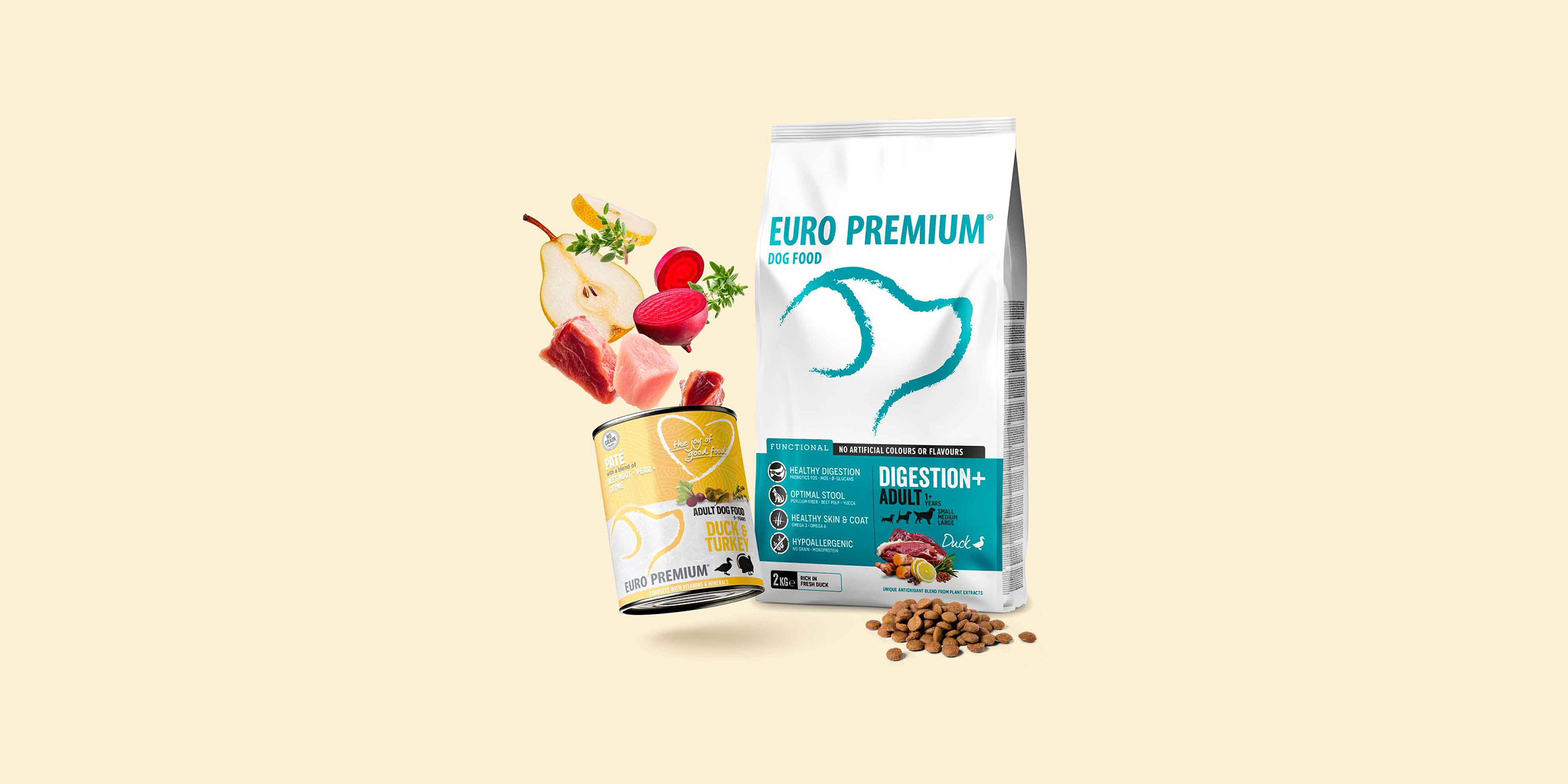 Hondenvoeding van EURO PREMIUM